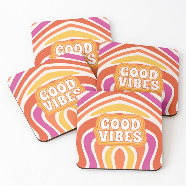 Item preview, Good Vibes Retro designed and sold by Charlies Designs.