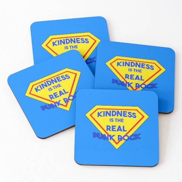 Item preview, Kindness is the real Punk Rock designed and sold by fierywolfdesign.