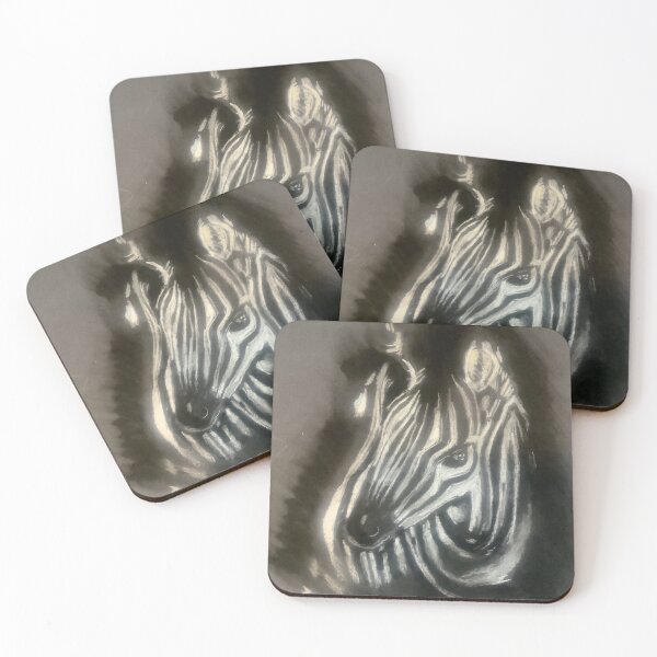 Item preview, Zebra emerging from the night designed and sold by Jacinta hunt.
