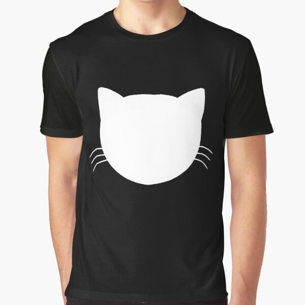 Item preview, Cat Head Kitten Silhouette designed and sold by kailukask.