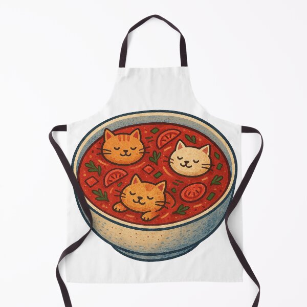 Item preview, Soup Cats in a Bowl of Borscht designed and sold by Lacritsa .
