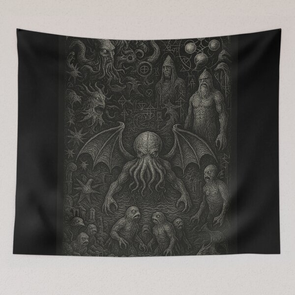 Item preview, LOVECRAFTIAN MONSTERS ART designed and sold by optimusprime39.
