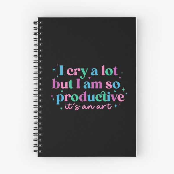 Item preview, Copy of I cry a lot but I am so productive  designed and sold by nukartDesigns.