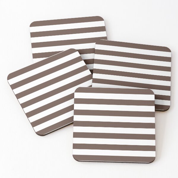 Artikelvorschau, Autumn Brown | Horizontal Striped Colour 2024 Autumn Winter Fashion Season entworfen und verkauft von SargassoB.