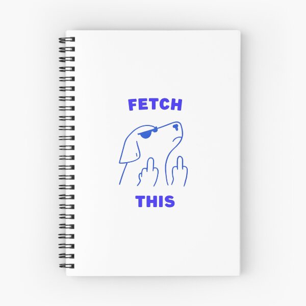 Item preview, FETCH THIS - Playful Rock and Roll Dog Design designed and sold by Colorful-Garden.