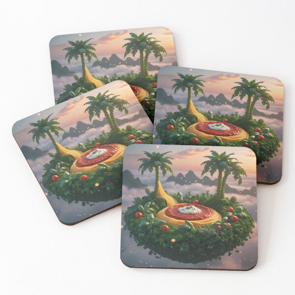 Item preview, Surreal Floating Pasta Island Dreamscape Fantasy designed and sold by Dream Output .