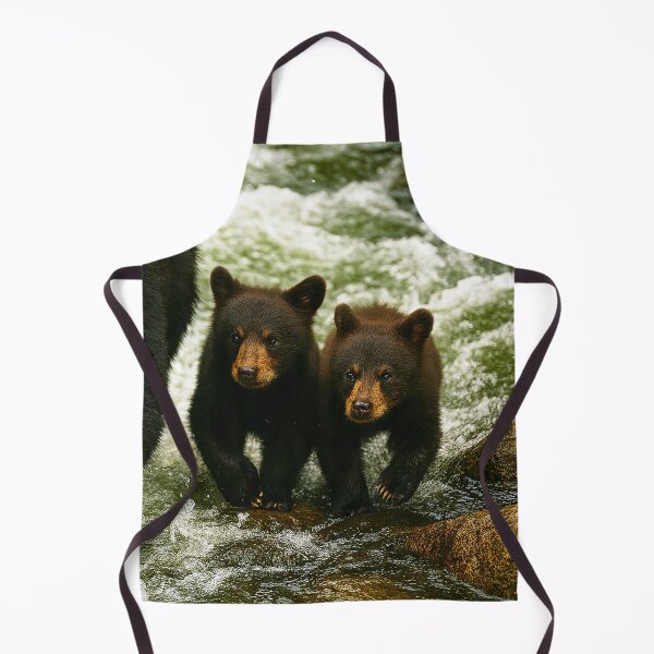 Item preview, River Crossing - Momma Bear and Cubs designed and sold by NaturePrints.