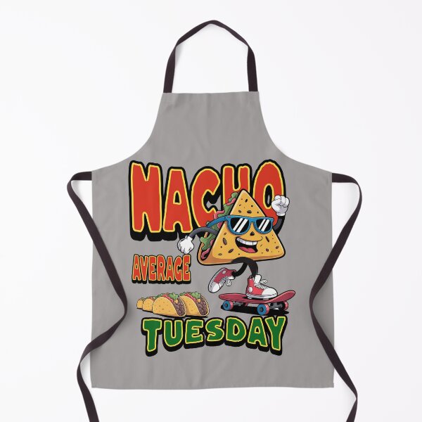 Item preview, Nacho Average Tuesday, Funny Skateboarding Nacho designed and sold by Bliss Find And Design.
