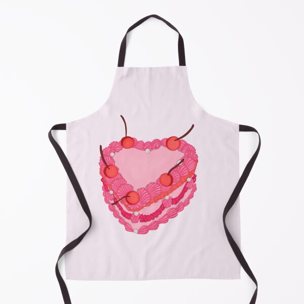 Item preview, Strawberry Vintage Heart Cake designed and sold by briestudio.