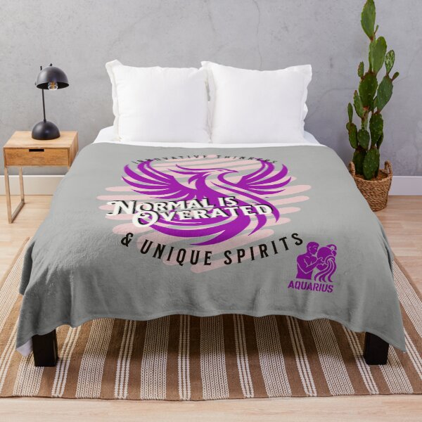 Item preview, Aquarius Phoenix Tee – "Normal is Overrated" Unique Spirit Design designed and sold by NSB-Design.