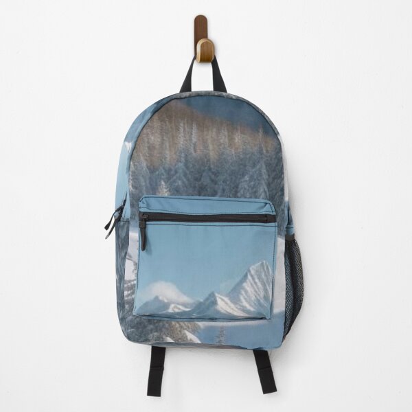 Item preview, Majestic Snowy Mountain Peaks and Pine Forest Winter Scene designed and sold by Uniquely Yours.