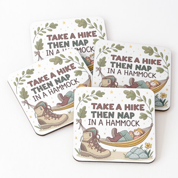 Item preview, take a hike then nap in a hammock designed and sold by GogoGrove.