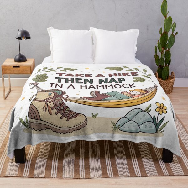 Item preview, take a hike then nap in a hammock designed and sold by GogoGrove.