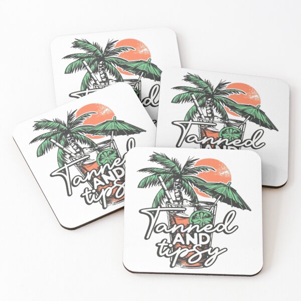 Item preview, Tanned & Tipsy - Tropical Cocktail Bliss designed and sold by Vicky021.