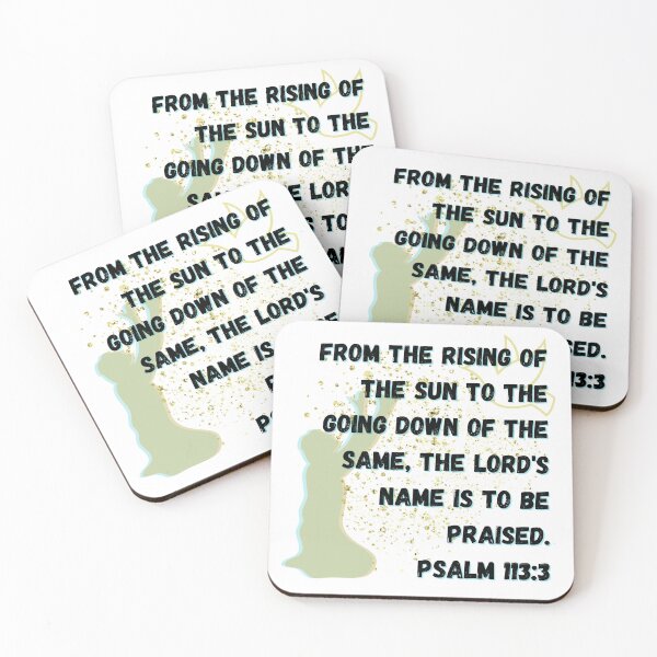 Item preview, Psalm 113:3 designed and sold by DeeFran Designs.