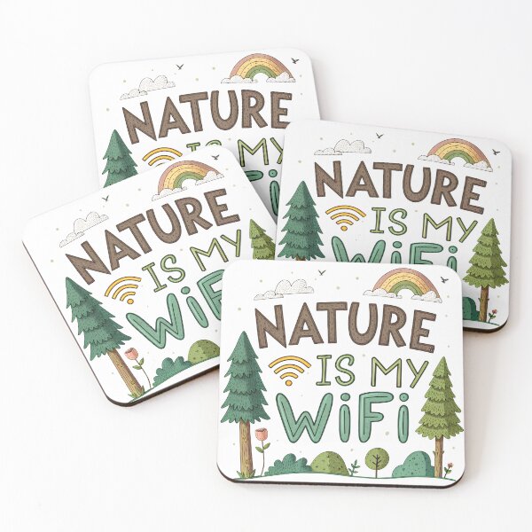 Item preview, Nature is my WIFI designed and sold by GogoGrove.