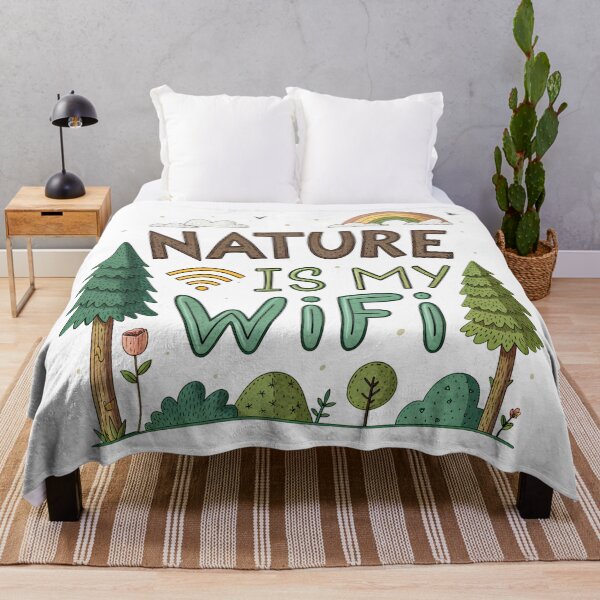 Item preview, Nature is my WIFI designed and sold by GogoGrove.