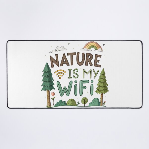 Item preview, Nature is my WIFI designed and sold by GogoGrove.