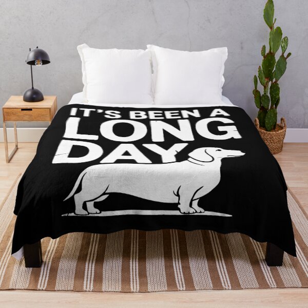 Item preview, It´s been a long day funny dachshund Wiener Dog quote designed and sold by BakeryDozen.