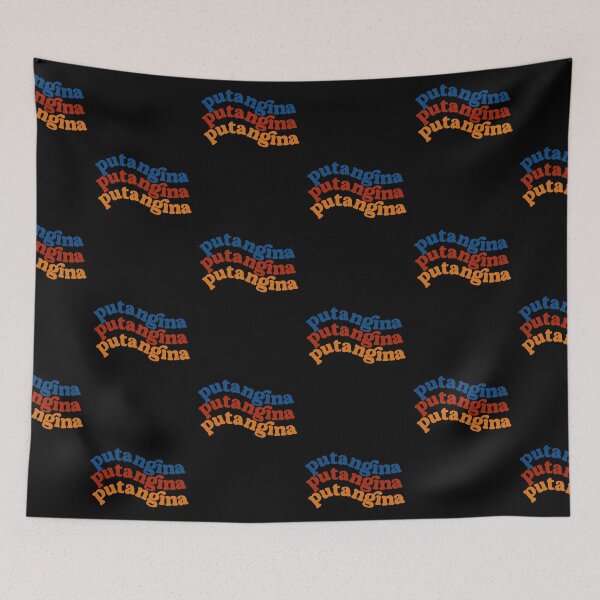 Item preview, PUTANGINA STYLIZED FILIPINO WORD POCKET DESIGN designed and sold by aydapadi.