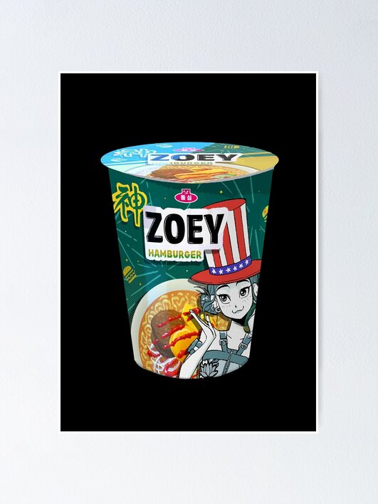 Zoey Hamburger Ramen | Huntrix KPop Demon Hunters