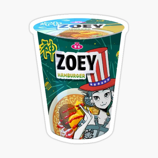 ZOEY Hamburger Ramyeon / Ramen | HUNTRIX KPop Demon Hunters