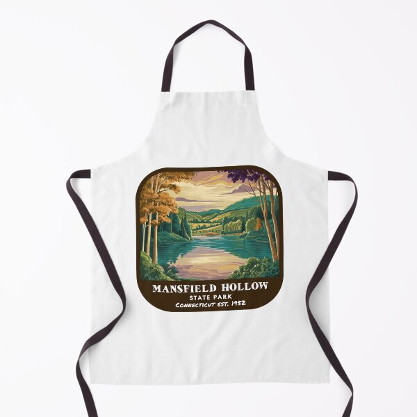 Item preview, Parque estatal vintage de Mansfield Hollow (Parque estatal de Connecticut) designed and sold by RabbitK.