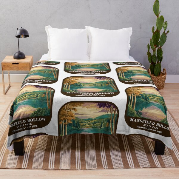Item preview, Vintage Mansfield Hollow State Park (Connecticut State Park) designed and sold by RabbitK.