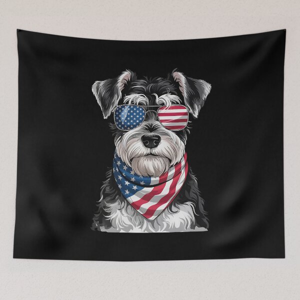 Item preview, Kerry Blue Terrier Dog 4th Of July American Independence Day designed and sold by BakeryDozen.