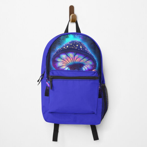 Item preview, Psychedelic MUSHROOM Black Light Art  designed and sold by CleverCulture.