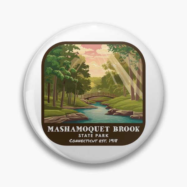 Item preview, Vintage Mashamoquet Brook State Park (Connecticut State Park) designed and sold by RabbitK.