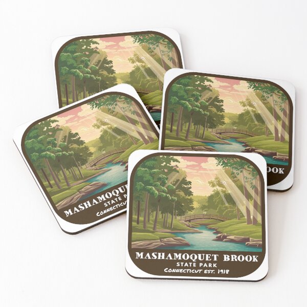 Item preview, Vintage Mashamoquet Brook State Park (Connecticut State Park) designed and sold by RabbitK.