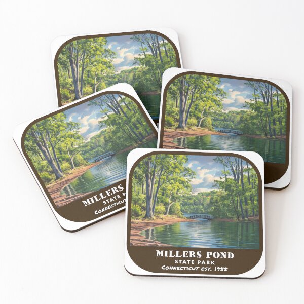 Item preview, Vintage Millers Pond State Park (Connecticut State Park) designed and sold by RabbitK.
