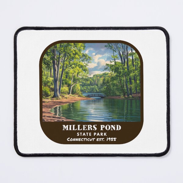 Item preview, Vintage Millers Pond State Park (Connecticut State Park) designed and sold by RabbitK.