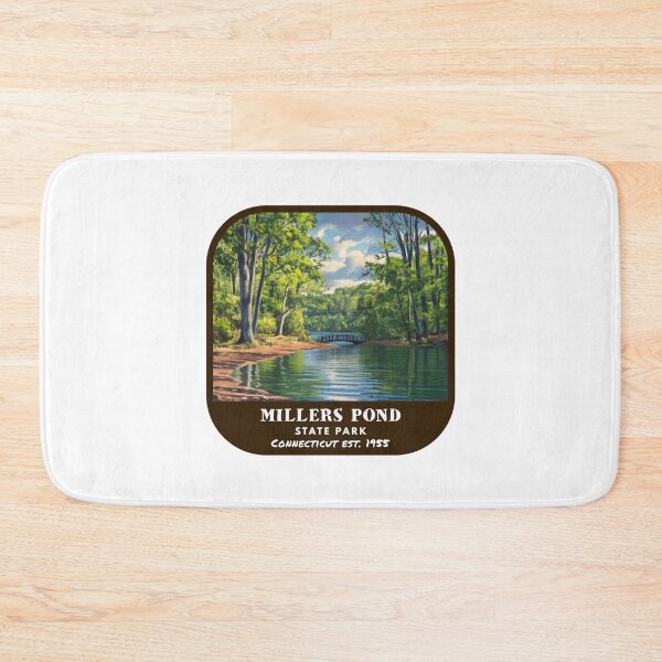 Item preview, Vintage Millers Pond State Park (Connecticut State Park) designed and sold by RabbitK.
