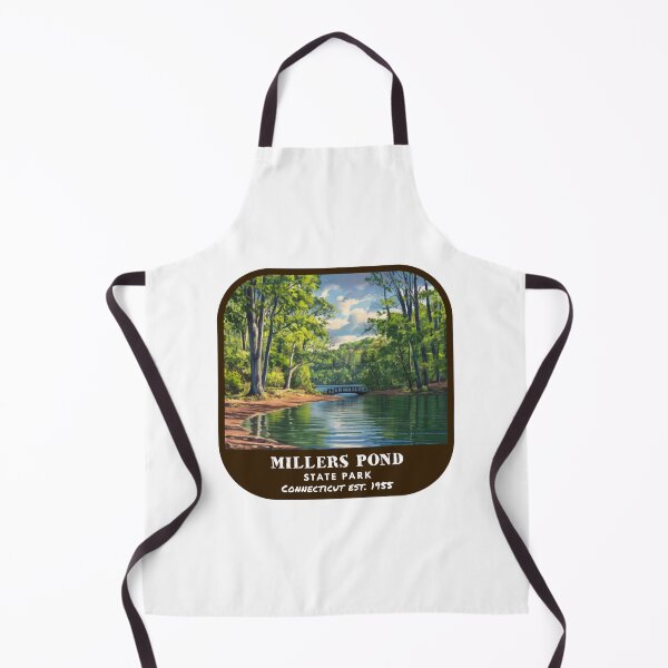 Item preview, Vintage Millers Pond State Park (Connecticut State Park) designed and sold by RabbitK.