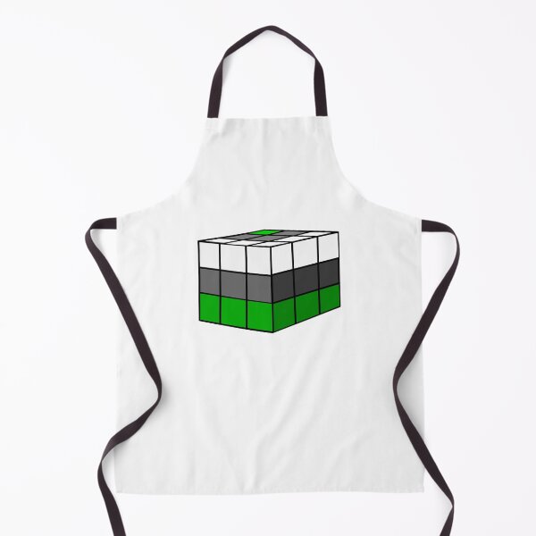 Item preview, Rubik Greyromantic Pride Flag Cube designed and sold by HarveyHandcraftsandDesigns.
