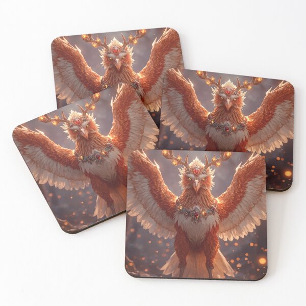 Item preview, king Phoenix, Mythical creature, Fantasy animal designed and sold by The Dream Lab.
