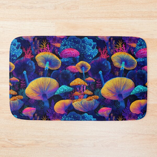 Item preview, Alien Mushrooms Retro Psychedelics Style Pattern designed and sold by SecretDicer.