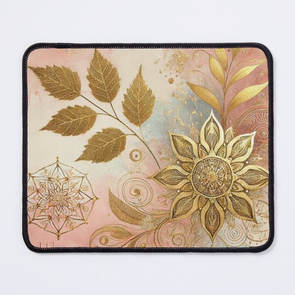 Item preview, Blush Mandala Bloom Abstract Art Collection designed and sold by Dream Bloom Gallery.