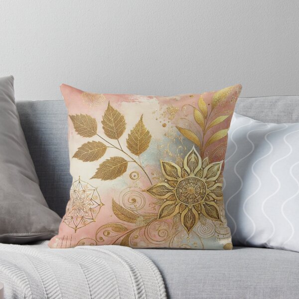 Item preview, Blush Mandala Bloom Abstract Art Collection designed and sold by Dream Bloom Gallery.
