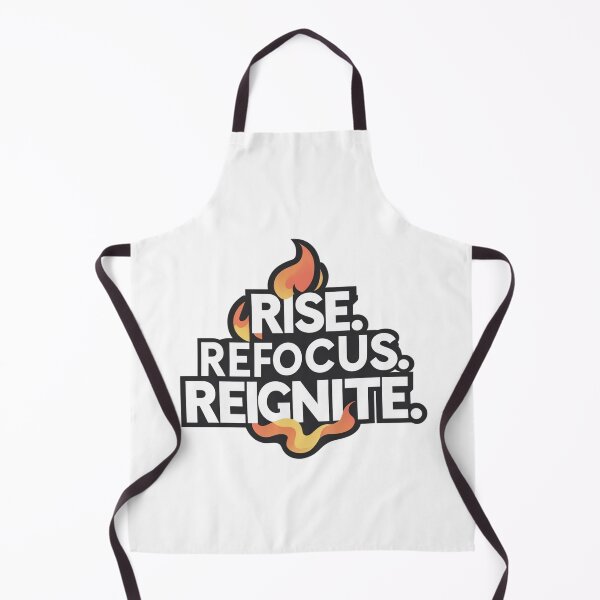 Item preview, Rise. Refocus. Reignite. – Bold Minimalist Motivational Quote Design designed and sold by Irene Catchmind.