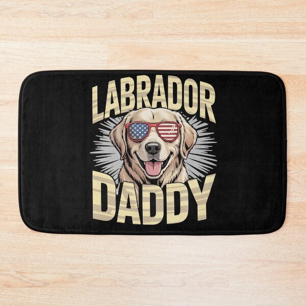 Item preview, Labrador Dad USA Flag Dog Lover for Father’s Day designed and sold by BakeryDozen.