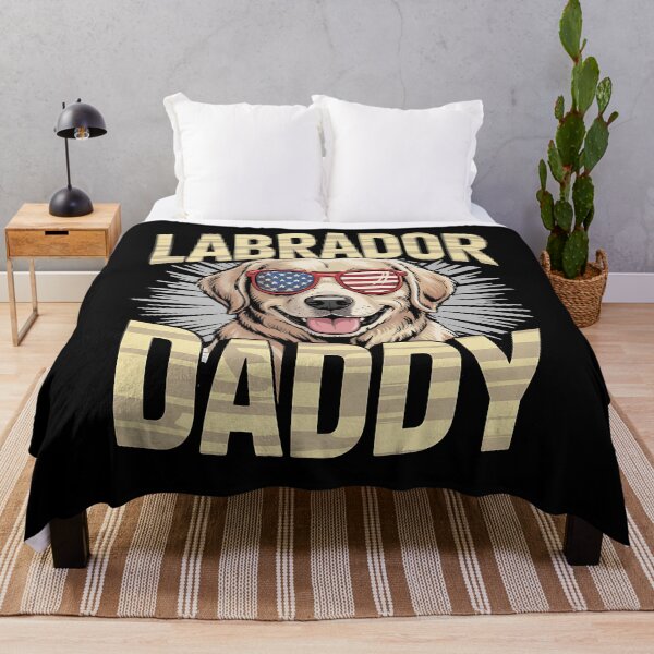 Item preview, Labrador Dad USA Flag Dog Lover for Father’s Day designed and sold by BakeryDozen.