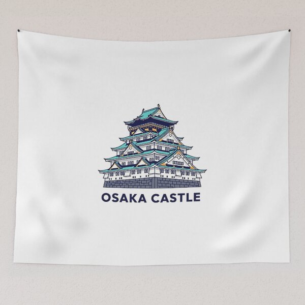 Item preview, OSAKA CASTLE designed and sold by likbatonboot.