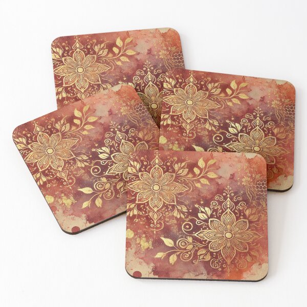 Item preview,  Ember Bloom Reverie Abstract Art Collection designed and sold by Dream Bloom Gallery.