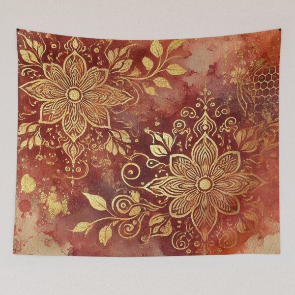 Item preview,  Ember Bloom Reverie Abstract Art Collection designed and sold by Dream Bloom Gallery.