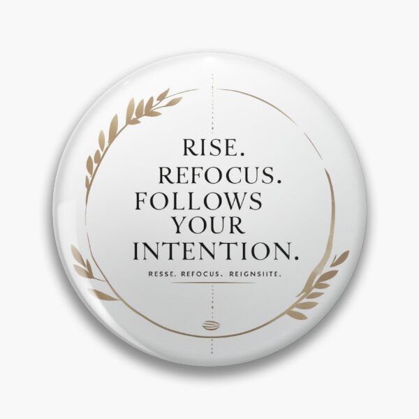 Item preview, Rise. Refocus. Reignite. – Bold Minimalist Motivational Quote Design designed and sold by Irene Catchmind.
