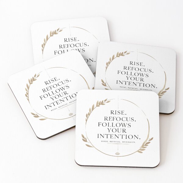 Item preview, Rise. Refocus. Reignite. – Bold Minimalist Motivational Quote Design designed and sold by Irene Catchmind.