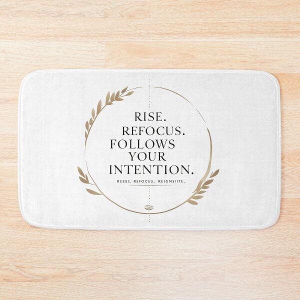 Item preview, Rise. Refocus. Reignite. – Bold Minimalist Motivational Quote Design designed and sold by Irene Catchmind.